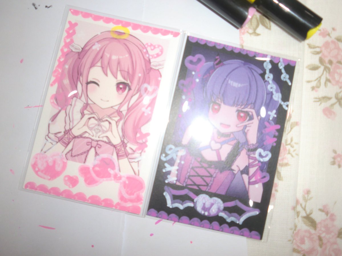 체키꾸며드리고있어요♡♡ 구경하러오세요!!!