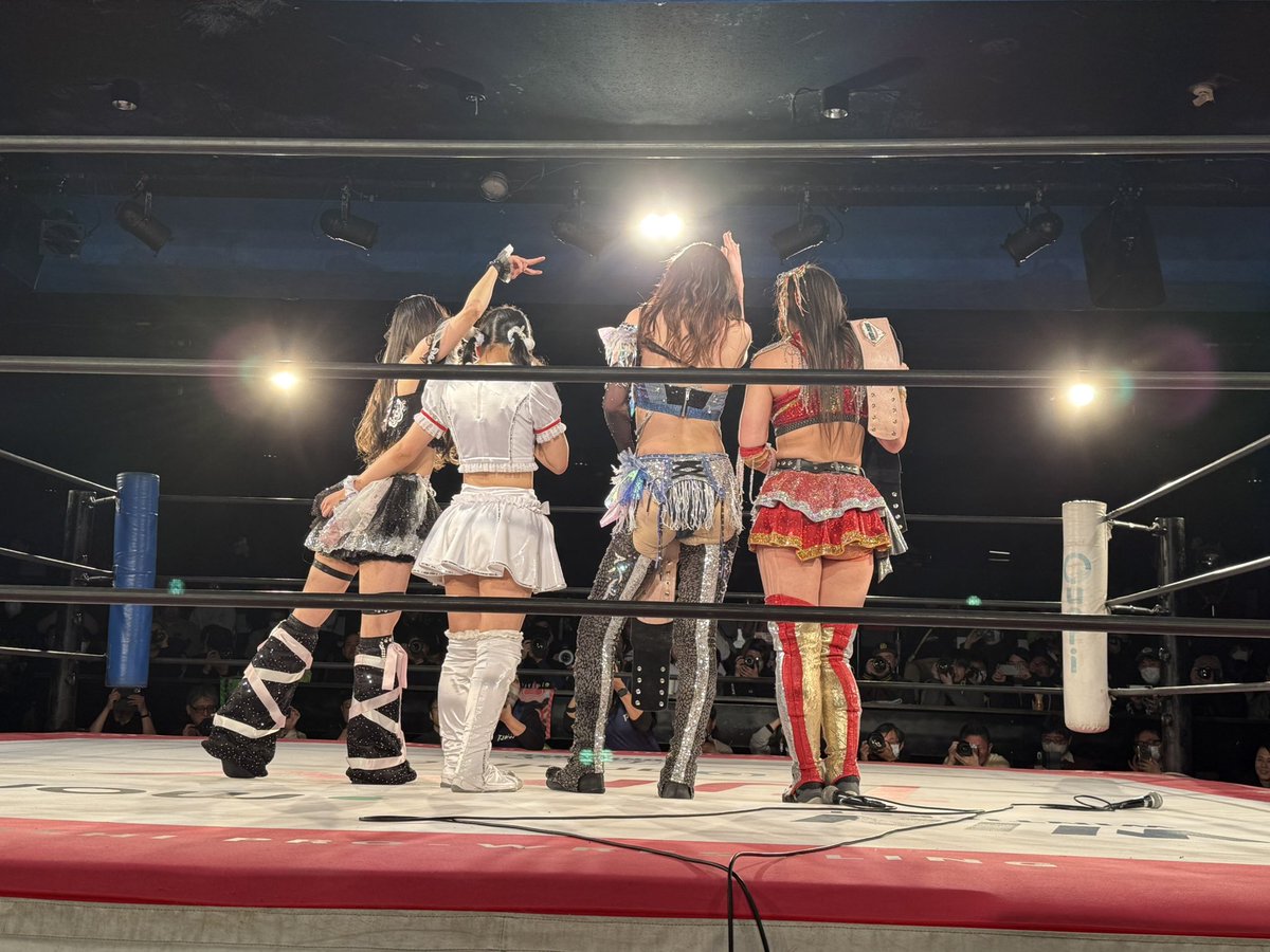 MegaSPS's tweet image. the two teams i’m sure everyone expected to make the final 
#瑞希
#高見汐珠
#上福ゆき
#上原わかな
#tjpw