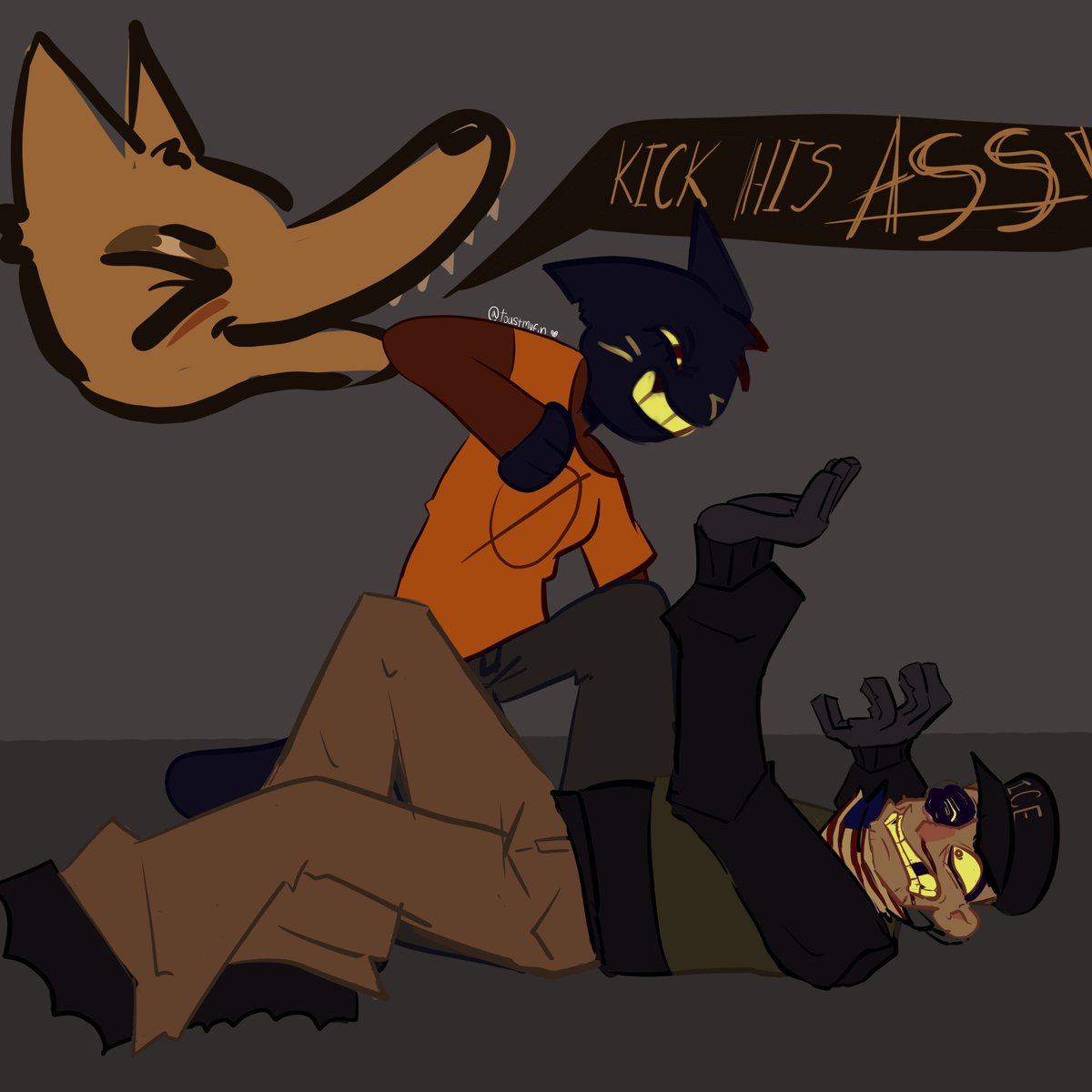 Fuck ICE.
#AbolishICE #nightinthewoods