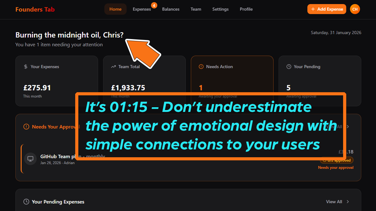 ChrisWilliams_X's tweet photo. Emotional design should be at the centre of any modern App https://t.co/Q0BVNduMAK