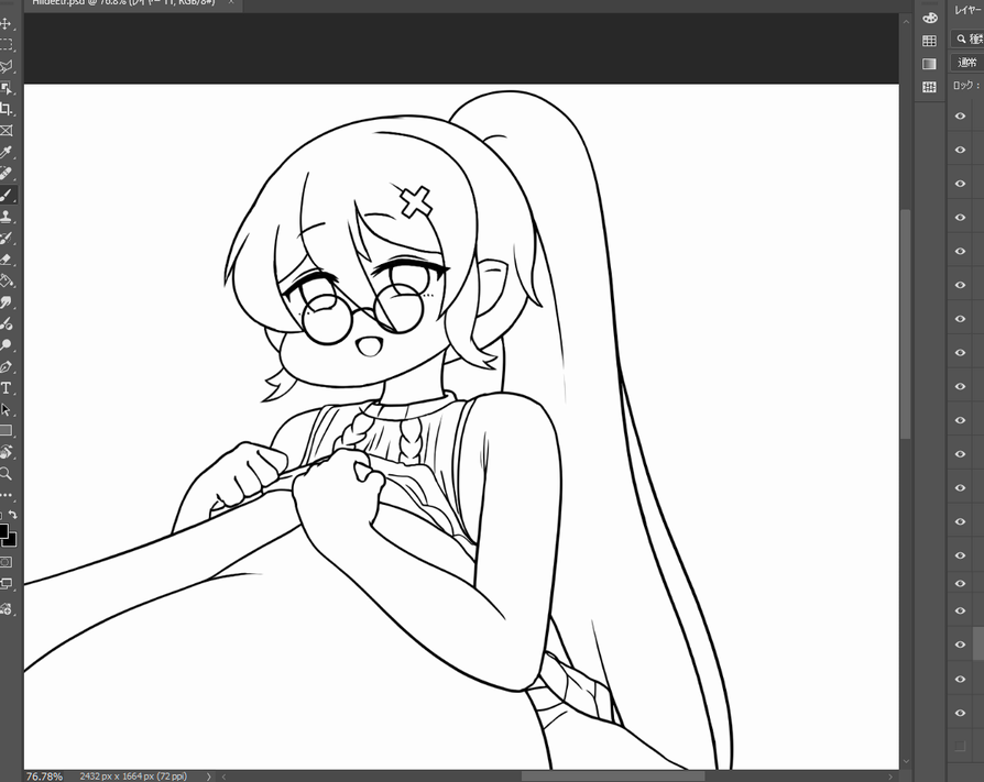 ヒルデなのわよ 