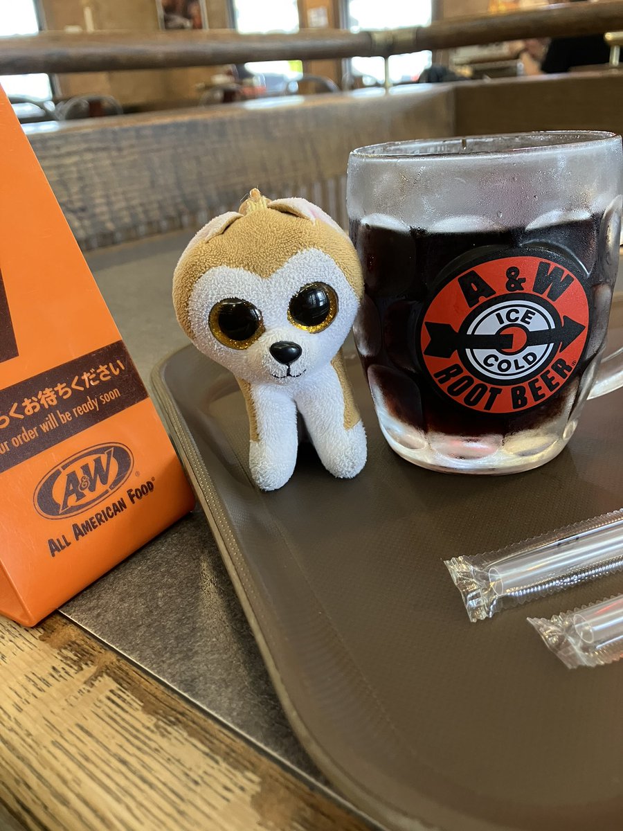 LOVEHachi3's tweet image. 最終日は、沖縄にしか無いエンダーでルートビア。おかわり自由。sサイズのグラス、好き❤️うちにもあるんだよ。水曜日は、シェルドンクーパーの好きなルートビアフロートお得なんだよ😁
#エンダー #RootBeer #沖縄 #ty
