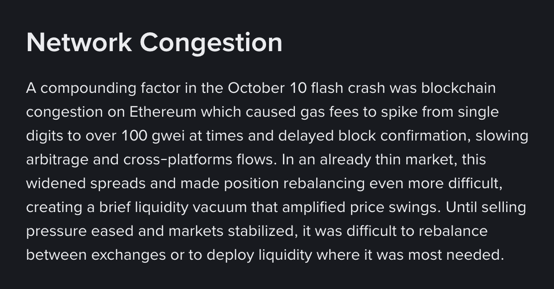 's tweet image. TLDR: Binance just said It's Ethereum's fault 🤡