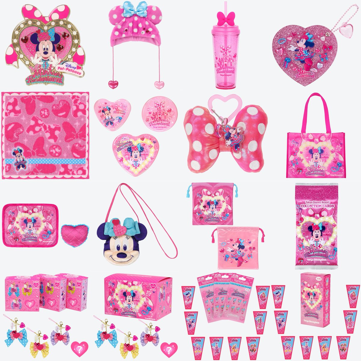 販売終了】 『ミニーのファンダーランド』のファンキャップやトート