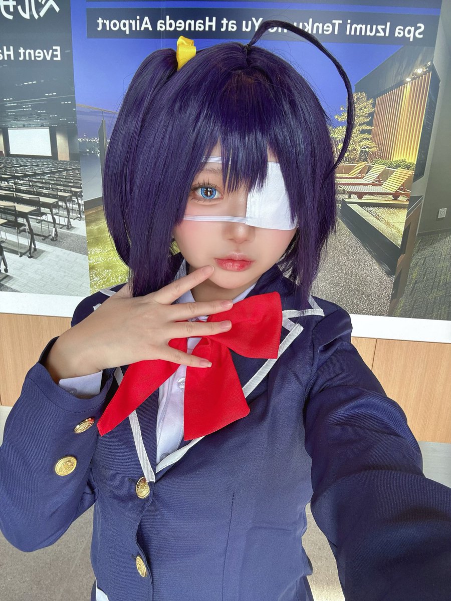 六花ちゃんでいます！
#アコスタ羽田エアポートガーデン