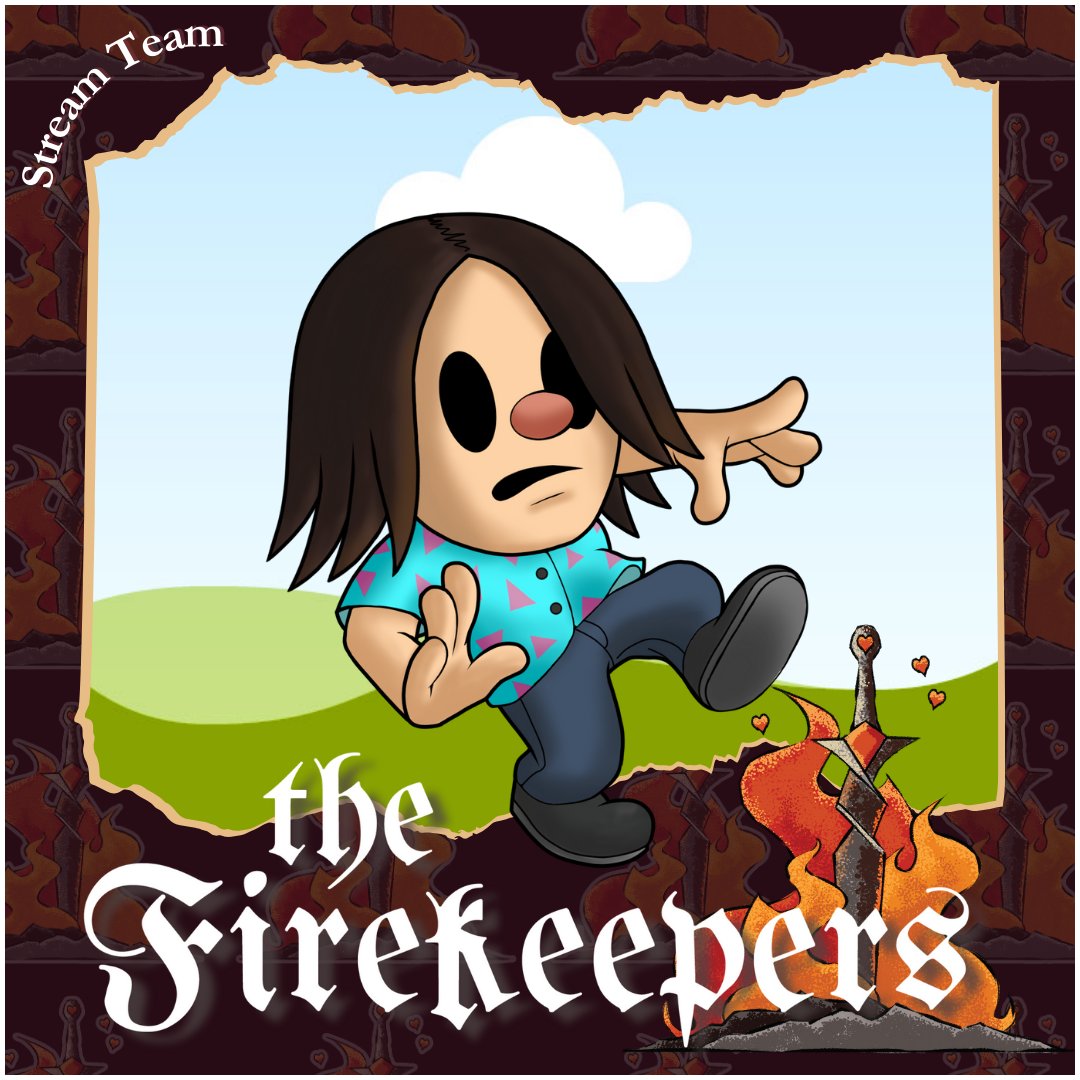 New bearer seeking, trying to seek lest, who dis? I am now a member of The Firekeepers stream team over on Twitch! 🔥 I'm very excited about this new opportunity and journey 💓