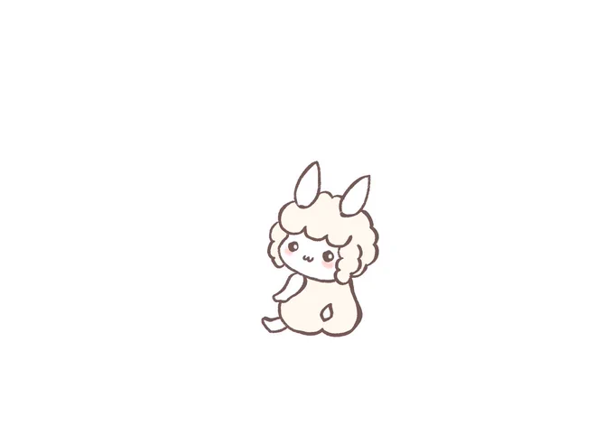 (オリジナル)あるぱかちゃん original `Alpaca-chan'