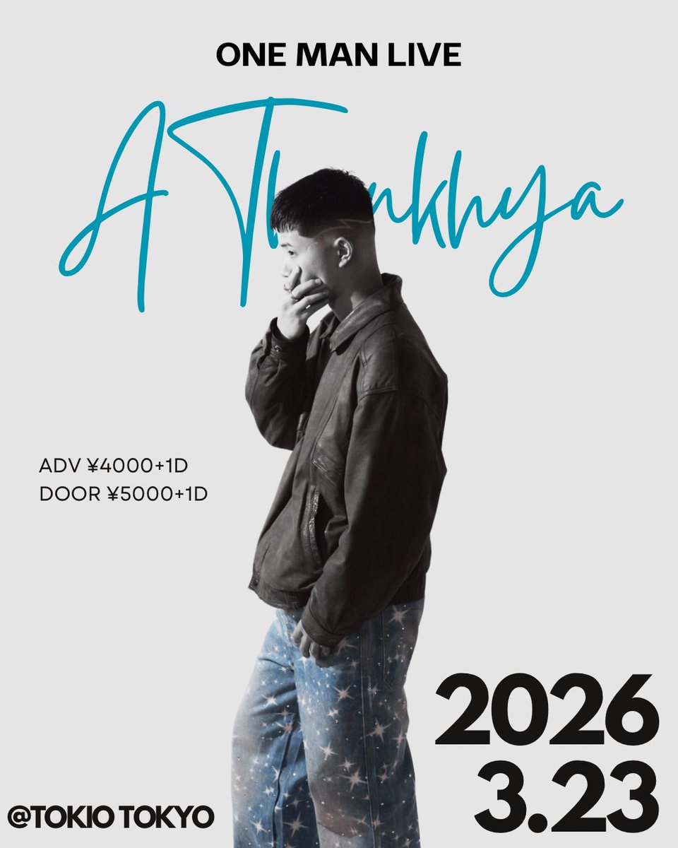 阿僧祇ONEMAN LIVE
at.TOKIO TOKYO

2026.3.23

俺の最後の挑戦
マジで全員来てくれ

🎫前売りチケット発売開始
livepocket.jp/e/asougi_onema…