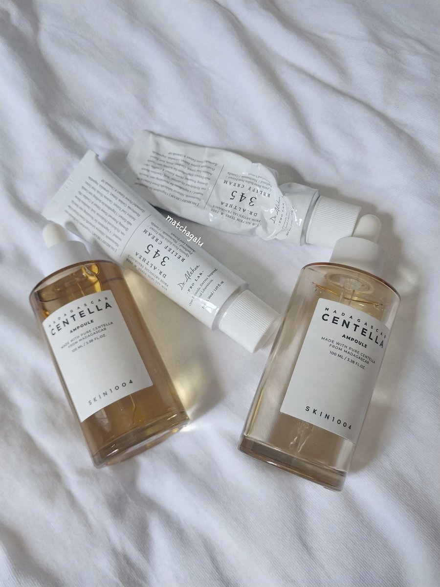 matchagalu_'s tweet photo. this duo is the BEST combo for reducing redness and acne fast! totally worth buying!!! 💯 https://t.co/vHegM9Wieb