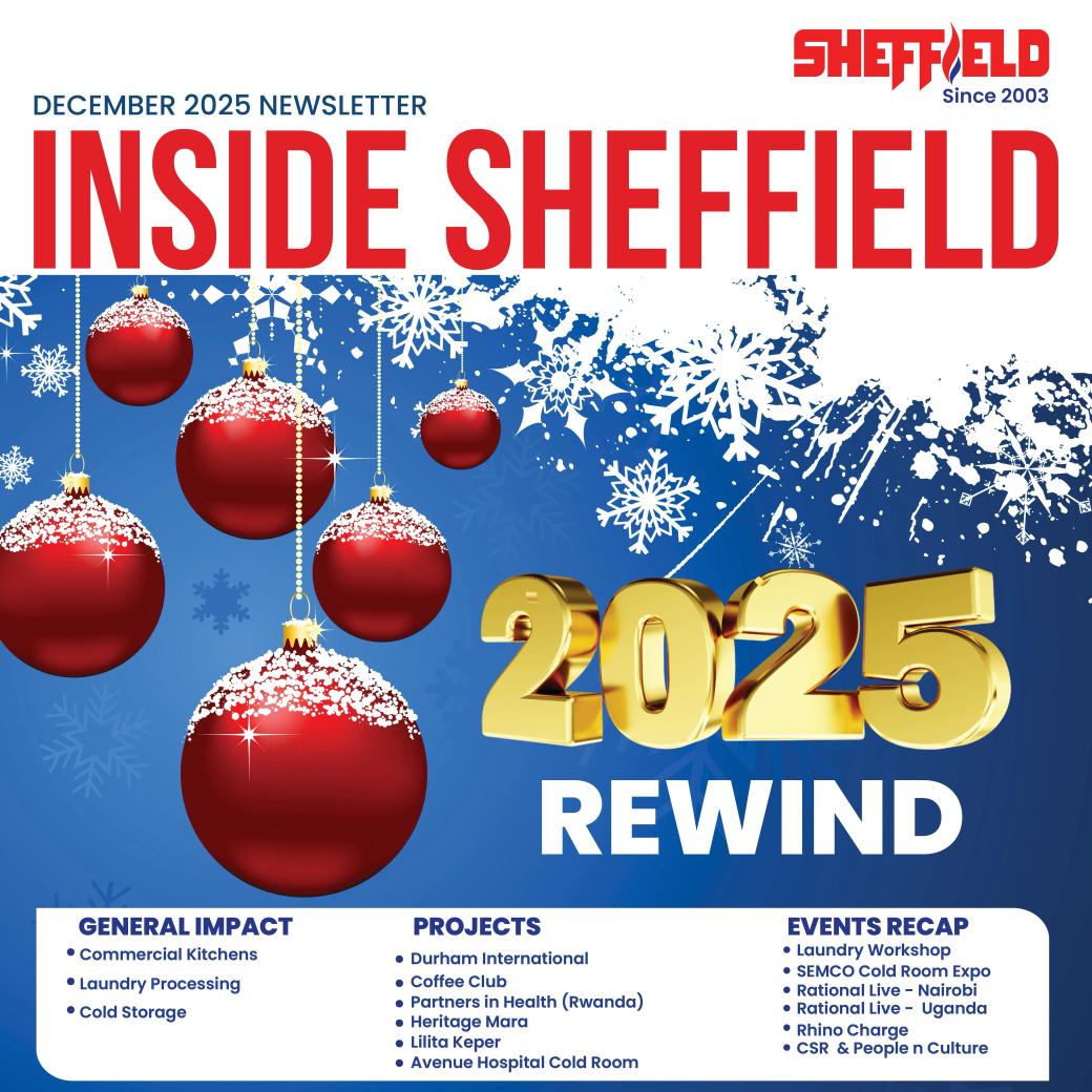 2025 was about building systems that work, and last. 
Commercial kitchens
Cold rooms
Laundry solutions
Real projects. Real impact
👉sheffieldafrica.com/media/inside-s…
#sheffieldafrica #2025rewind #engineering #since2003 #foodservice #project