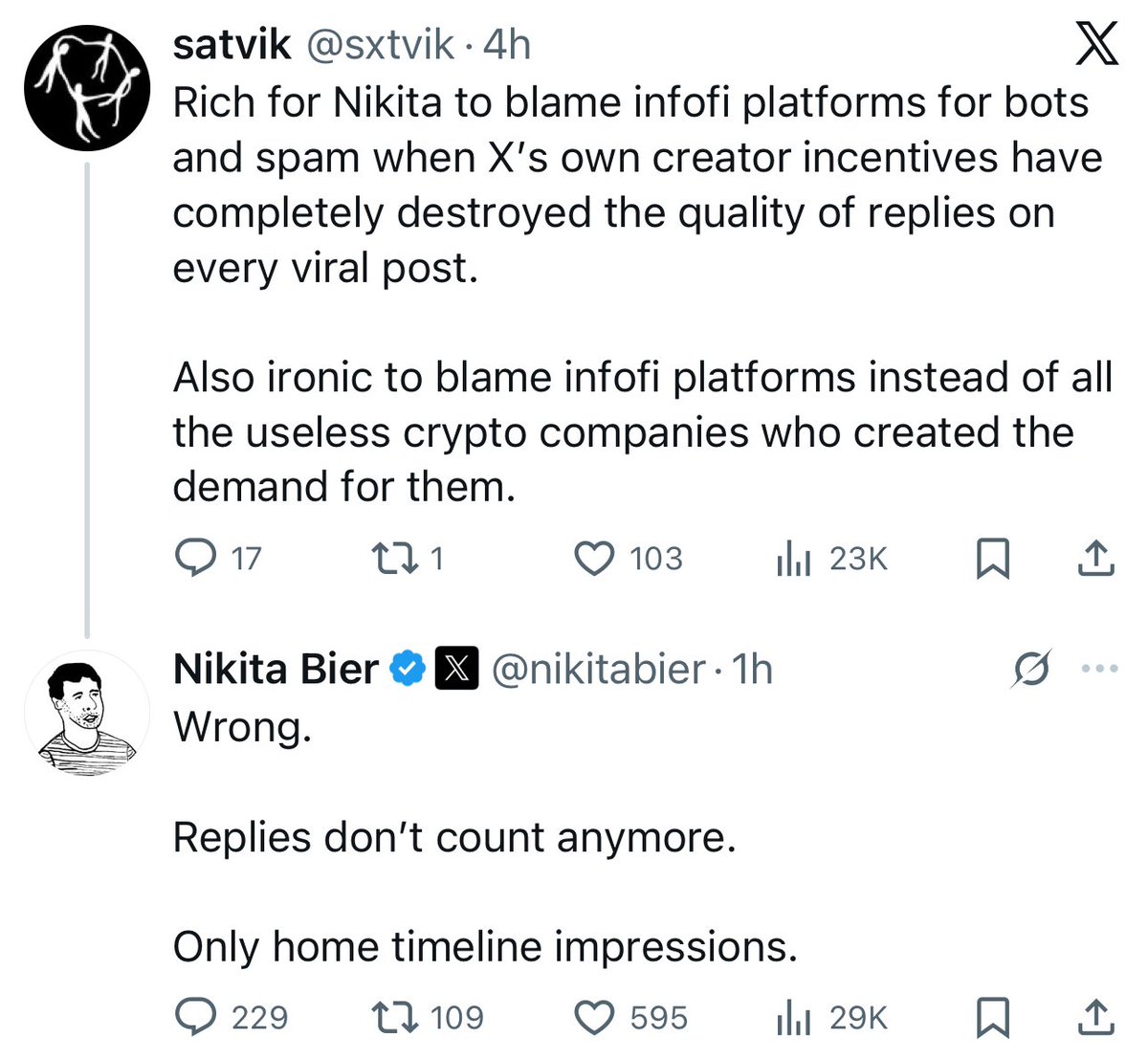 What’s going on with X?

Replies don’t count.
Engagement is drying up, and the algorithm confusion is killing real reach.

This is the perfect moment for the X community to move to real SocialFi with <a href="/TheArena/">The Arena ⚔️</a>.

Real engagement.
Real people.
Instant monetization.

Spaces →