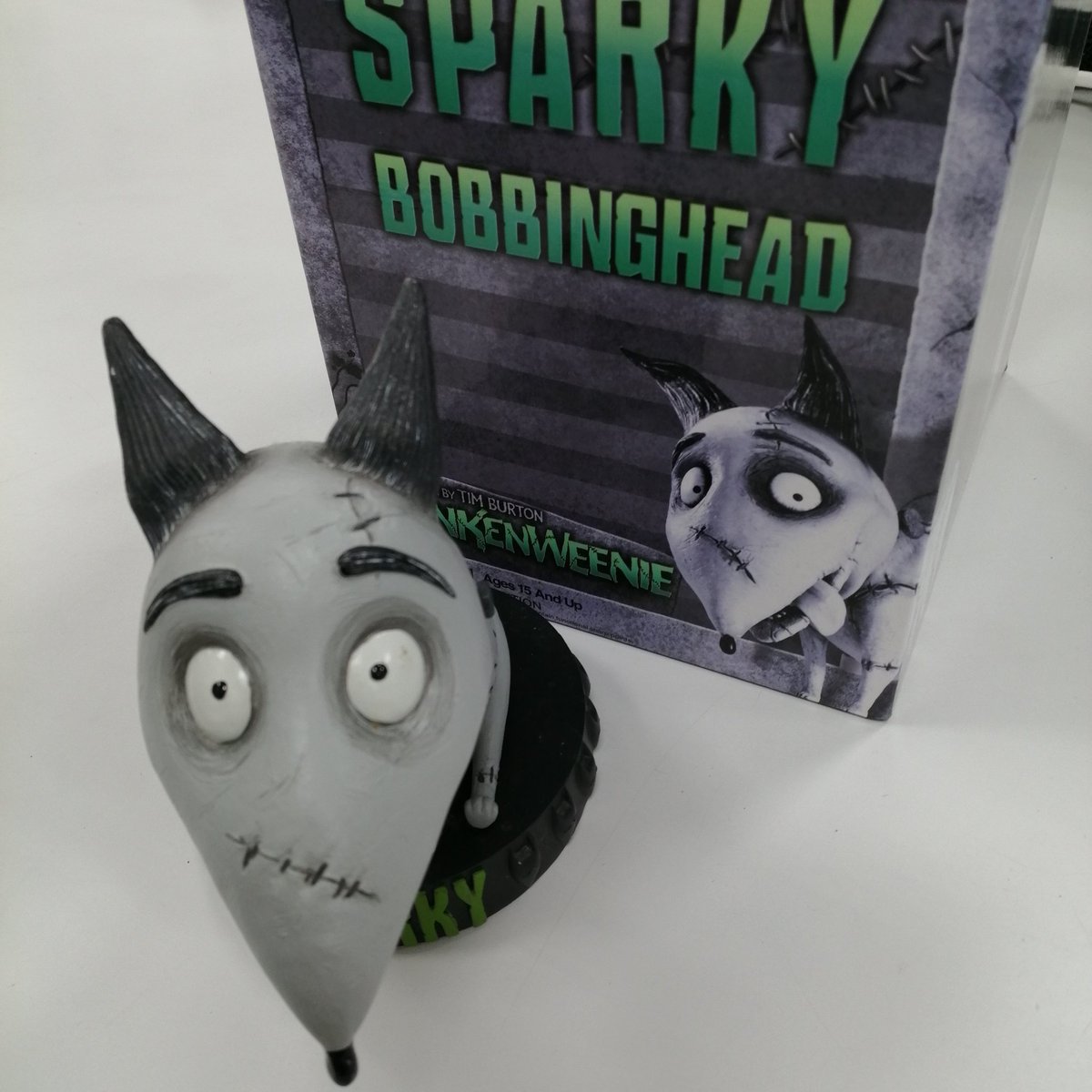 【希少】フランケンウィニー スパーキー ボビングヘッド フィギュア 希少】フランケンウィニー スパーキー ボビングヘッド フィギュア