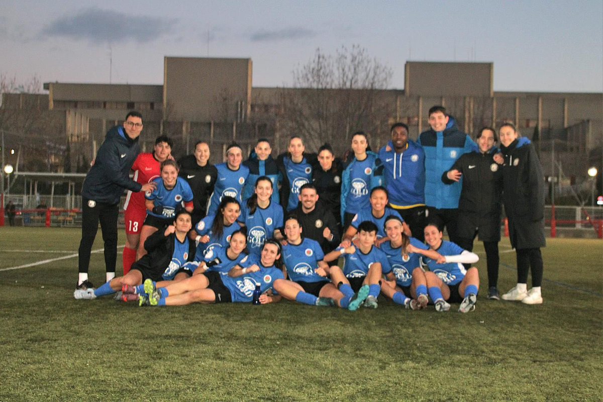 getafefem's tweet photo. ✅  ¡Gran triunfo de nuestro Senior B frente al Pozuelo B (2-0) para seguir consolidándonos en la categoría!

Equipazo 💙 https://t.co/gO6I8onckI