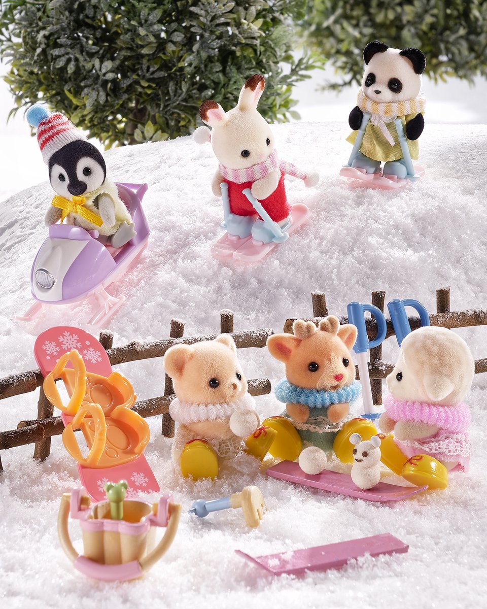 【新品•未使用】シルバニアファミリー⭐️まとめ売り⭐️ シルバニアファミリー 赤ちゃんコレクション -赤ちゃん工作だいすき