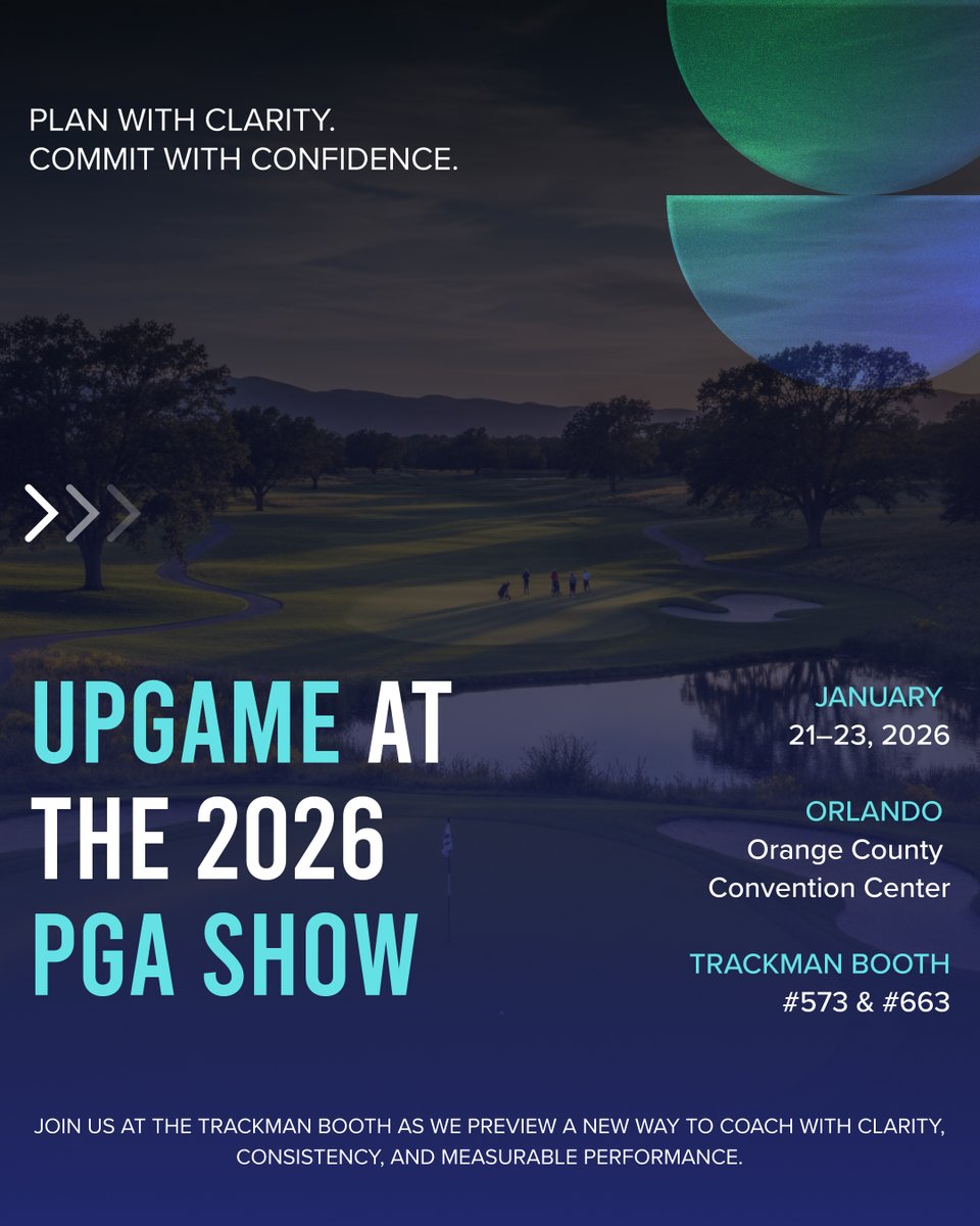 Upgame Golf - By Trackman tweet media