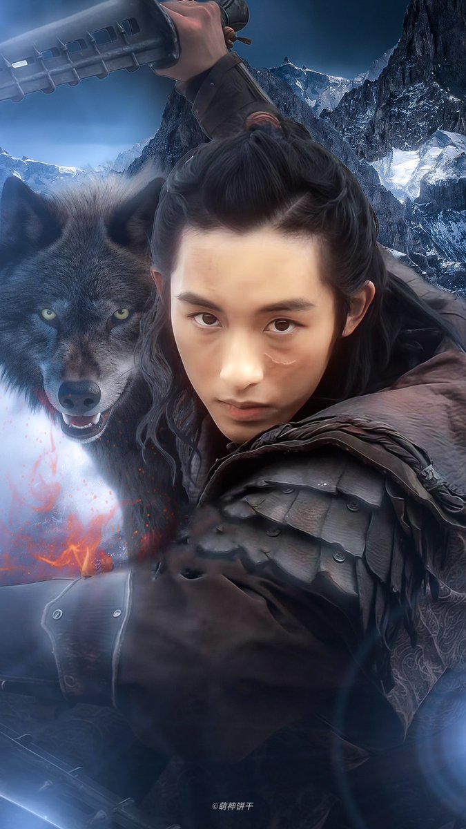 soonyunqi's tweet photo. C-yunqis are so talented. They can make a beautiful poster of of Winwin as Da Lai just from a short video. 

#BladesofTheGuardians #镖人 #WINWIN #DongSicheng https://t.co/rIWEOchMGE