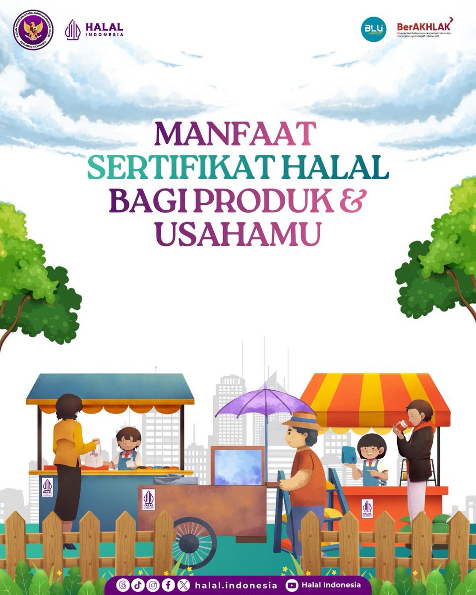 arsh_1111's tweet photo. Yuk buruan bagi yg punya UMKM buat deh sertifikat halal, biar produk nya makin dipercaya
#WajibHalalOktober2026 https://t.co/p9wVCpJ06l