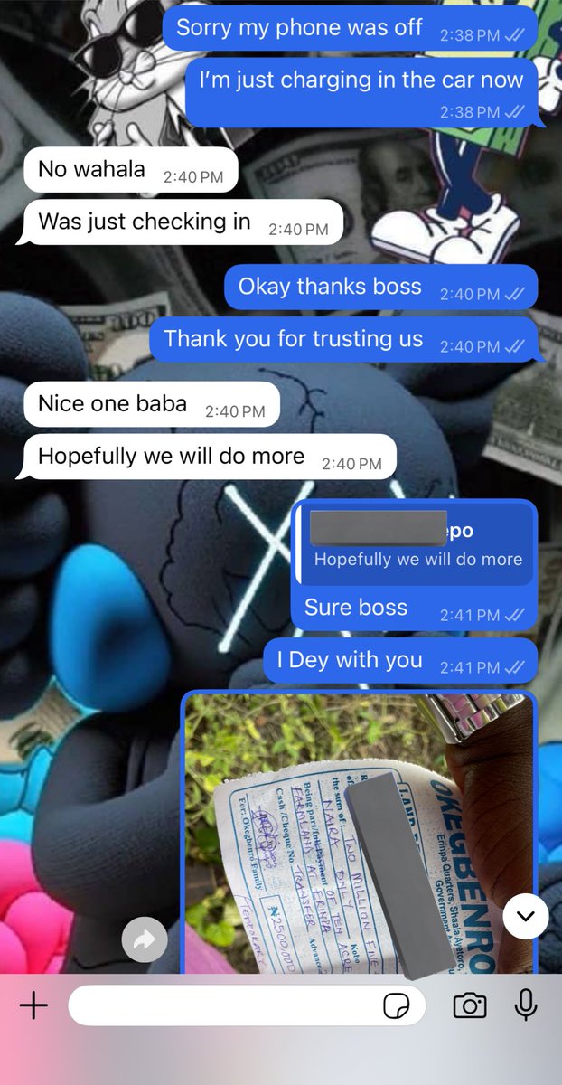 REVIEW LIKE THIS IS WHY WE ARE DILIGENT AND TRUSTWORTHY IS WHAT WE DO. 

I DEY FOR YOU NO WORRY