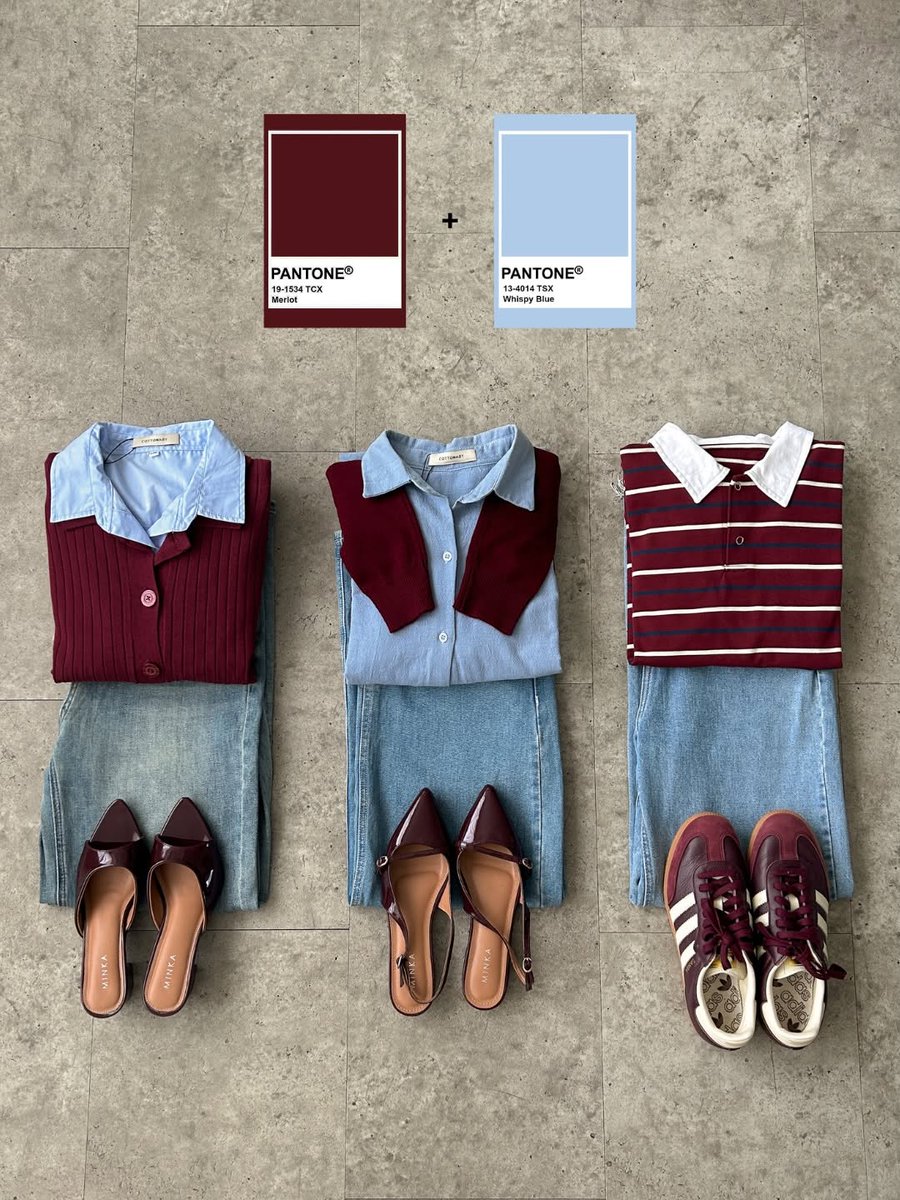 estheticalism's tweet photo. Mix &amp; Match Outfit Inspo: Which Look Would You Wear? 🍒 https://t.co/rNAMBGWvoq
