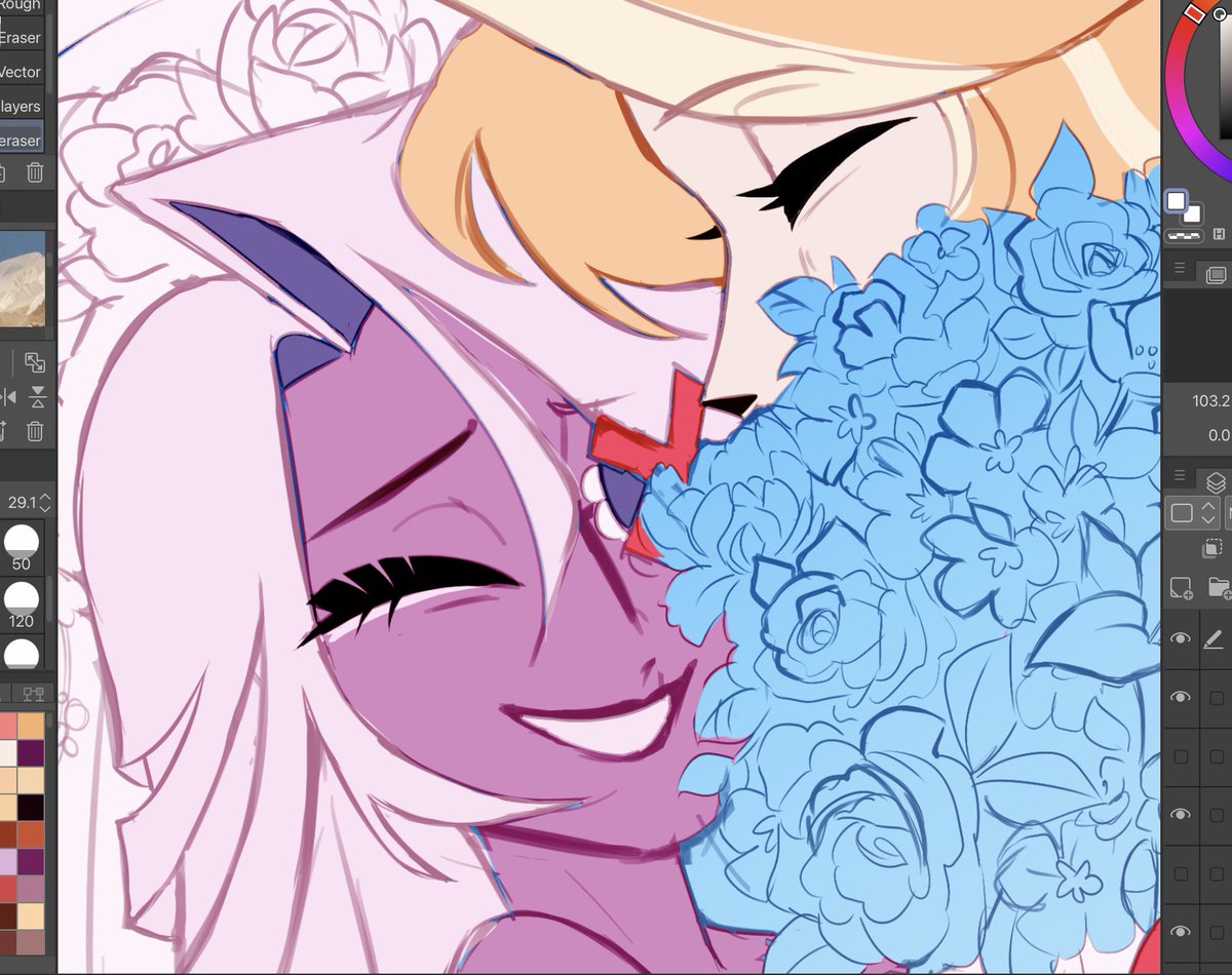 BrookeTaiyo's tweet image. more chaggi week prep.. 😋#chaggie #chaggi #hazbinhotel