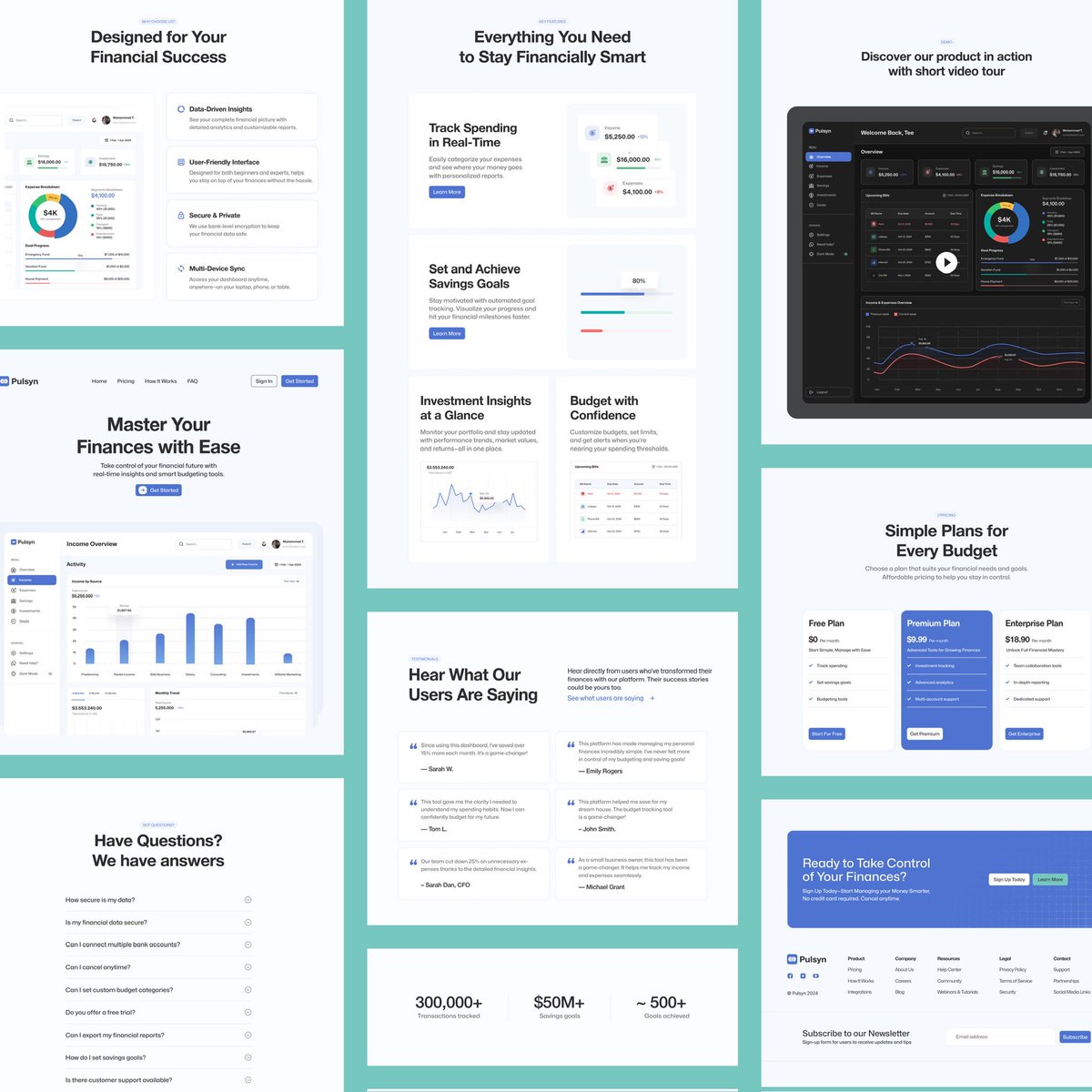 teetechcreative's tweet photo. Fintech landing pages shouldn’t convince.
They should reassure.

That was the thinking behind this design.

How did do? https://t.co/1vuN2Kpjby