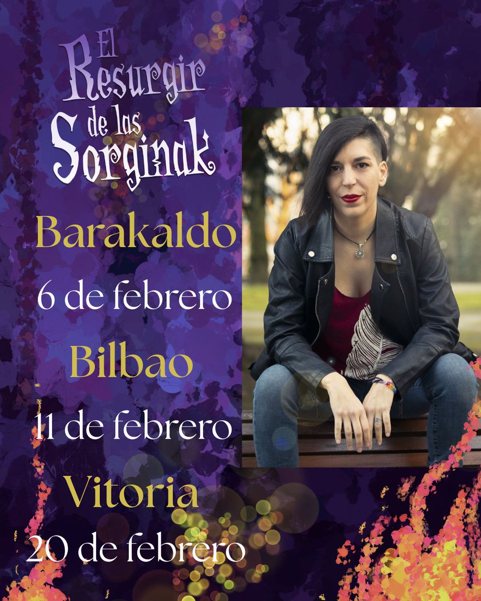 🔥 Las sorginak alzan el vuelo 🔥

La gira de "El resurgir de las sorginak" comienza y os adelanto lo que está por venir en febrero. 

Empiezo en casa, en Lutxana, después cumplo un sueño increíble (os contaré en unos días) y después Vitoria.

¿Tú a qué akelarre te vas a apuntar?