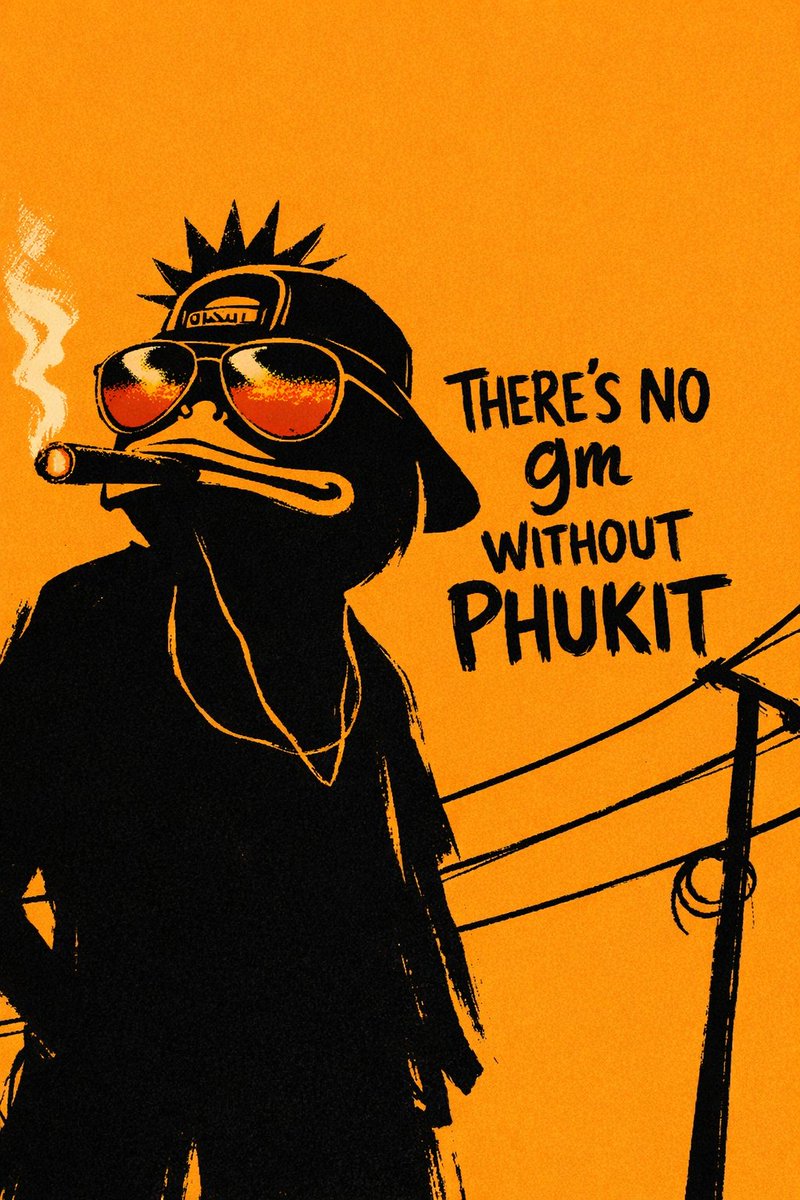 GM ☀️
It’s Monday

People panicking about deadlines
Markets panicking about news

We? Sipping coffee, laughing at charts, letting $PHKT do its thing

Some call it slow...we call it efficient
Some call it boring...we call it a strategy

Vibes > panic