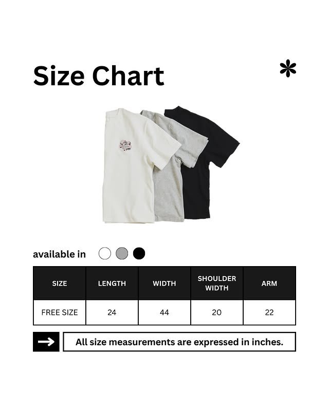 MixOfficialFC's tweet image. Size Chart เตรียมตัวช้อปกันได้เล้ย ! 🛒🛍️👕

🔗 : instagram.com/p/DTr3r3qksIX/…

@wixxiws #mixxiw ♡ 
𖥦 #snoochieboochie