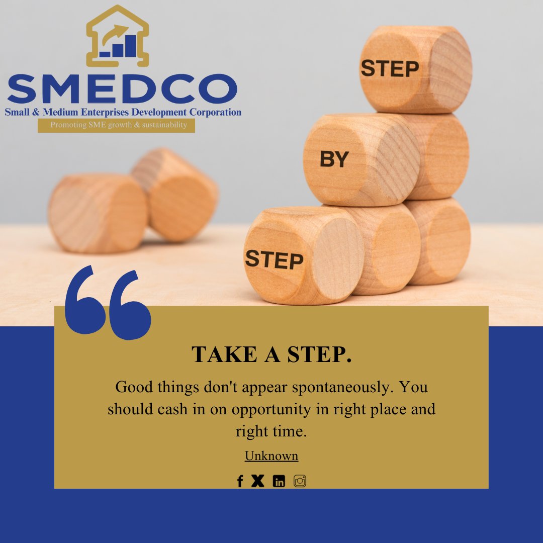 Every successful journey begins with a single, intentional step. This Monday, be bold enough to act, strategic enough to plan, and consistent enough to grow. Opportunities reward those who are prepared to move.
Let’s take the step that shapes tomorrow.#MondayMotivation #TakeAStep