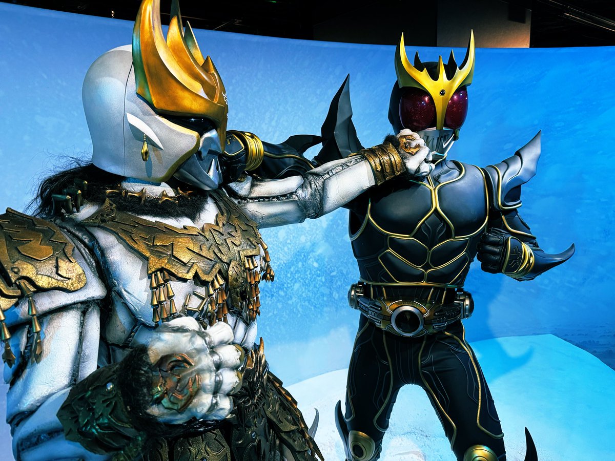 0525Joe's tweet image. 超クウガ展

躍動感ある展示物
原案から制作秘話

本当に素敵な空間でしたっ😌

大阪会場は2月1日（土）まで！
絶対に行った方が良い👍