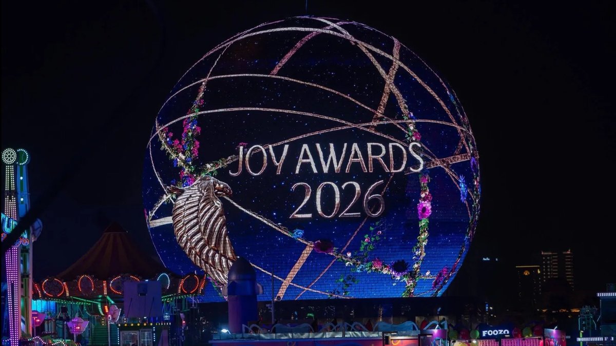 majalati.com/9298/
الرياض تُتوِّج نجوم العالم في Joy Awards 2026 
#السعودية #الرياض #هيئة_الترفيه #JoyAwards  #JoyAwards2026