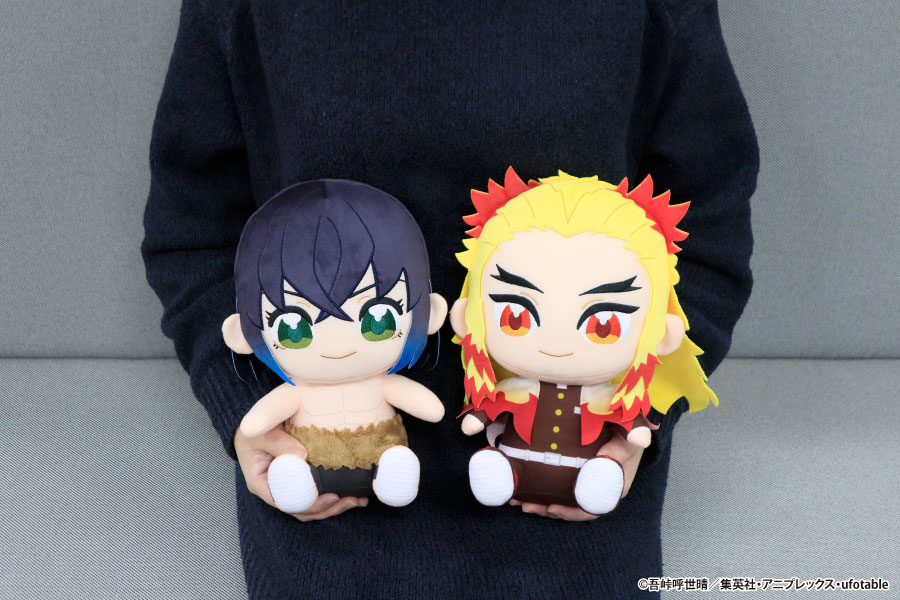 アニメ「鬼滅の刃」のプライズ第3弾(フクヤ) 1月下旬頃から、 全国の一