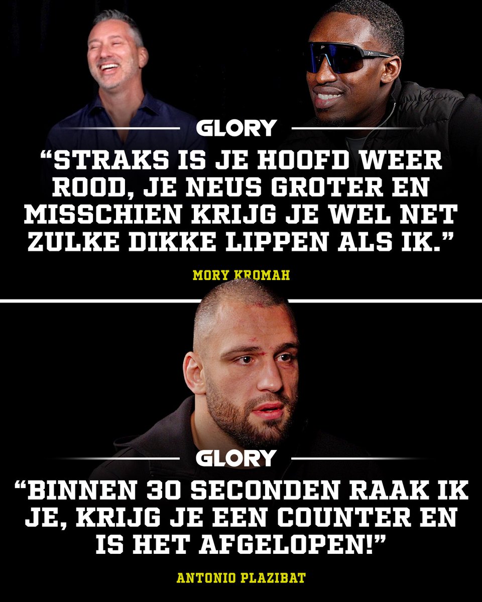 GLORY Nederland tweet media