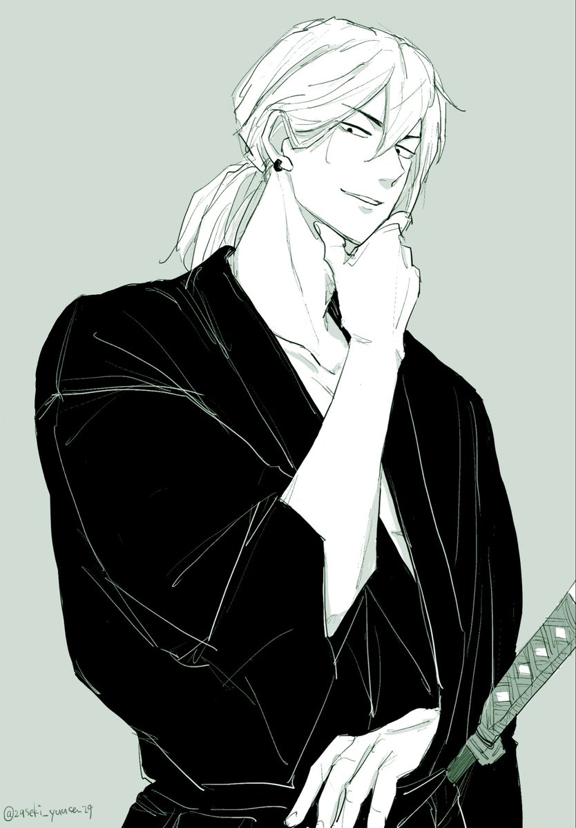 侍葵ﾁｬﾝ

和装×ピアスはズルいて……