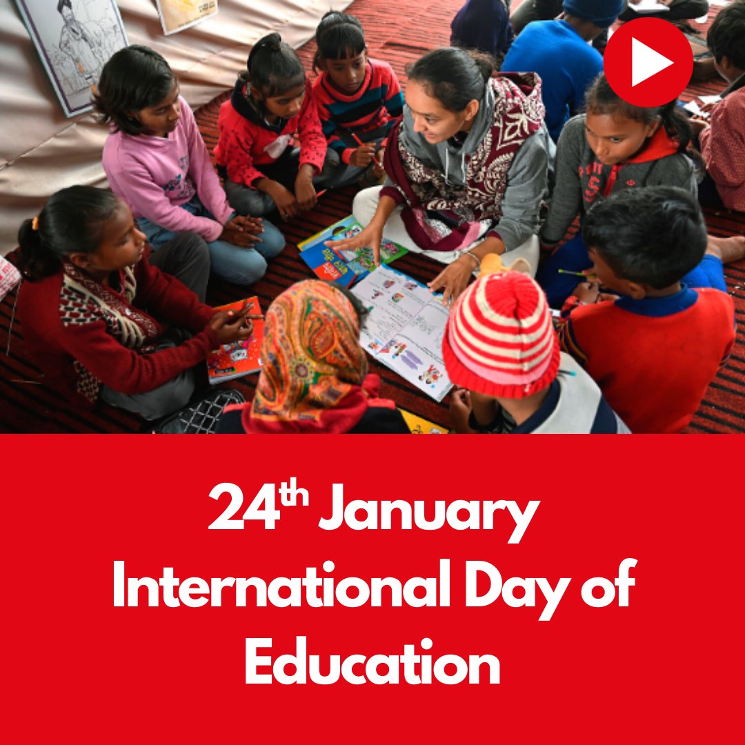 SensationsEng's tweet photo. 24th January is the International Day of Education 🎓 🍎

You can watch this week's news story about a school in India, in five levels of English, here:
https://t.co/RcdsA0iQrd

#ESLCommunity #LearnEnglishOnline #EnglishLearning #Education https://t.co/8xtjpz6jVh
