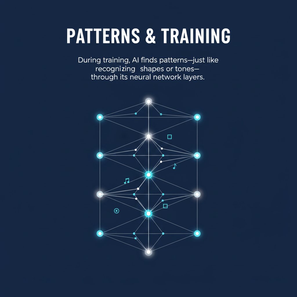 Viacove_ng's tweet photo. How AI learns—simplified:

📁 Data
🔍 Pattern spotting
🧠 Training
📊 Predictions

No magic. Just math, patterns, and lots of practice.

#AI #MachineLearning #HowAIWorks https://t.co/BDgwPpBUGp