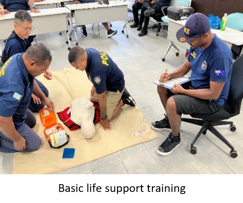 JCG_koho's tweet image. From Dec.6 to 18, The #JCG has dispatched the Mobile Cooperation Team to #Palau to provide capacity-building support for Division of Maritime Security, Fish and Wildlife Protection in the field of  International Law and Search ＆ Rescue under the #SPF framework.
#MCT  #DMSFWP