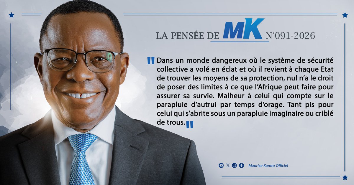 Maurice Kamto tweet media