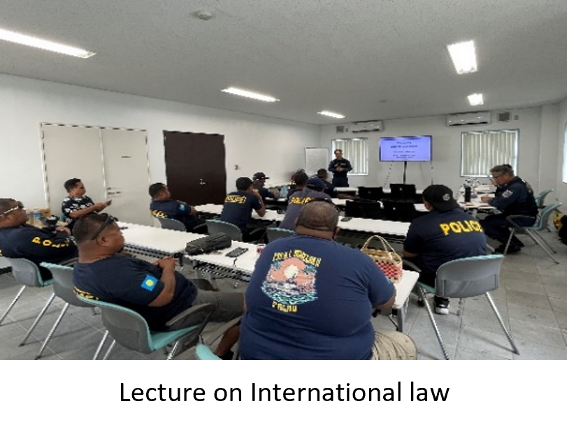 JCG_koho's tweet image. From Dec.6 to 18, The #JCG has dispatched the Mobile Cooperation Team to #Palau to provide capacity-building support for Division of Maritime Security, Fish and Wildlife Protection in the field of  International Law and Search ＆ Rescue under the #SPF framework.
#MCT  #DMSFWP