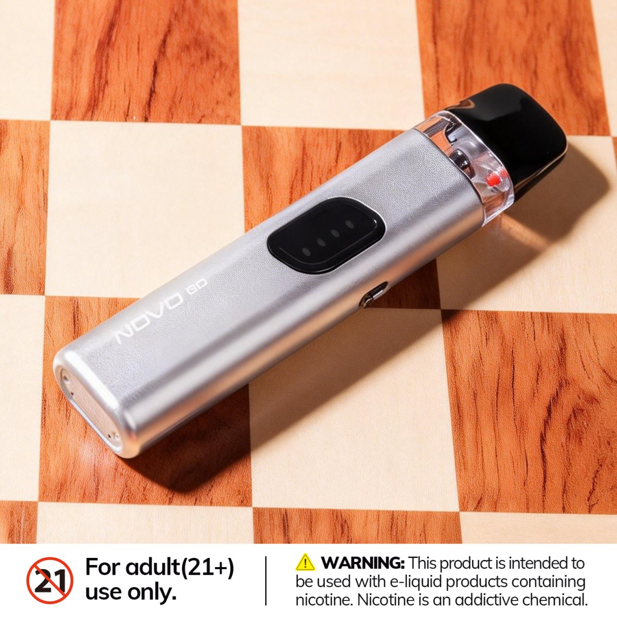 Not sure about life's next move? SMOK Novo Go Make every move count ♙✨
vapesourcing.uk/smok-novo-go-k…
Silver plays it smart with a clean shine and smooth performance. 🔬

#vapesourcinguk #FreeShipping #newarrivals #smok #smoknovo #novogo