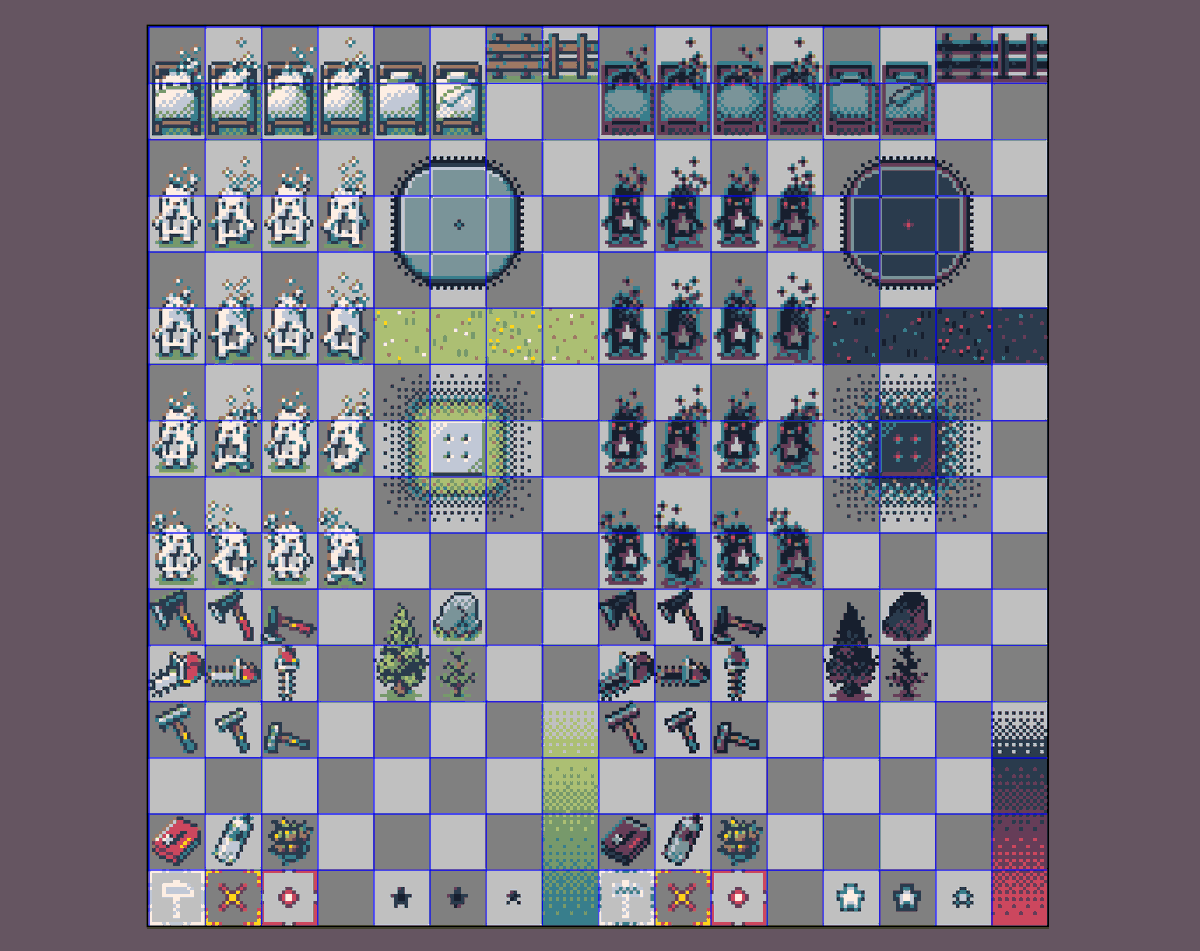 1eabdcba's tweet photo. 今こんな感じ #pixelart #indiedev #t2d2 https://t.co/bKsMXyzu4m