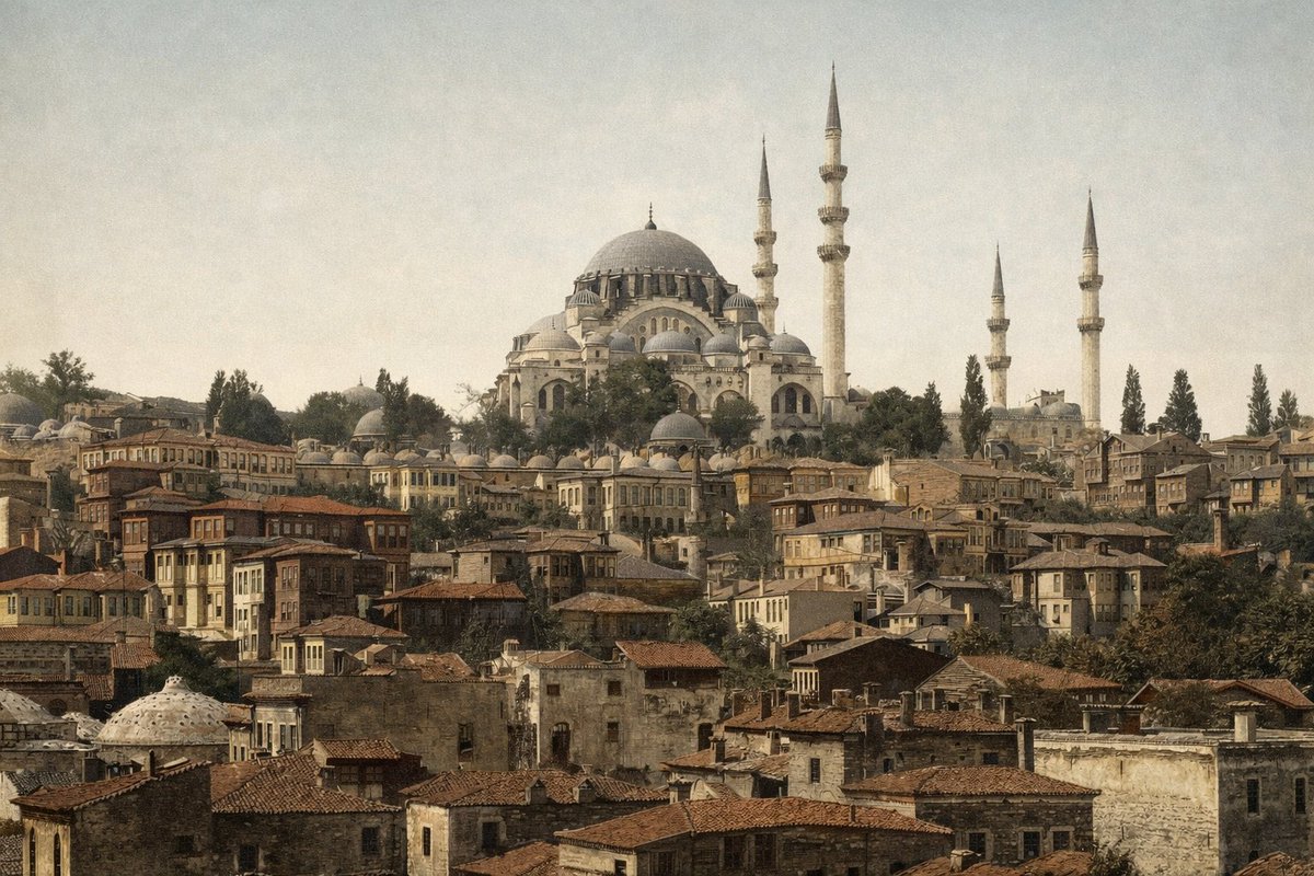 mehmet_dilbaz's tweet photo. Bir zamanlar Süleymaniye’nin arkasını dolduran mahalle dokusu; bugün kısmen yakılıp yıkılarak otoparka, kısmen de zengin Arap turistlere yönelik kahvaltıcı ve nargileci mekanlarına dönüştürüldü.

Yerine otopark açmak modernlik değil; mahalleyi ticarileştirmek de koruma değil. Bu şehrin en çok kaybettiği şey, kendi ölçeği.

#kaybolantarihinpeşinde
