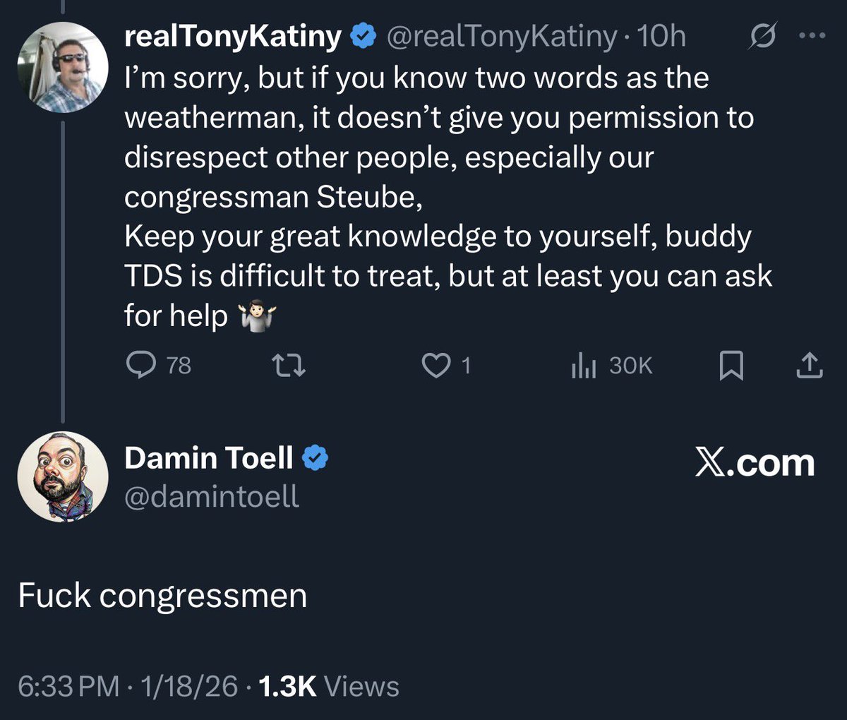 Damin Toell tweet media
