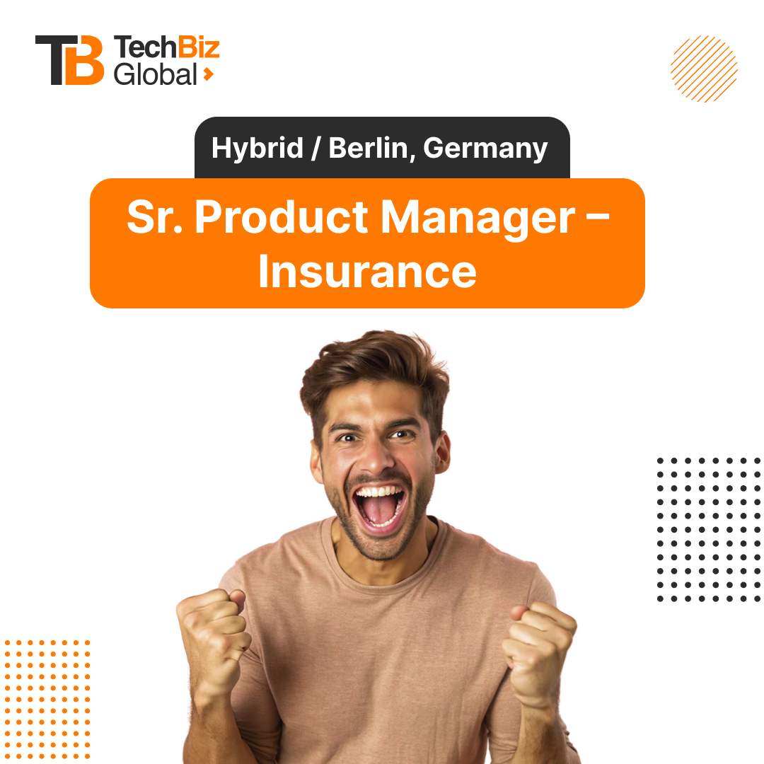 📍We’re hiring a Senior Product Manager for a hybrid role in Berlin. Own the product end to end, drive strategy, discovery, and delivery, and build platform solutions for the insurance/MGA space. 
📩 Interested? Apply here:
jobs.techbiz.global/o/senior-produ…
#InsuranceTech #TechBizGlobal