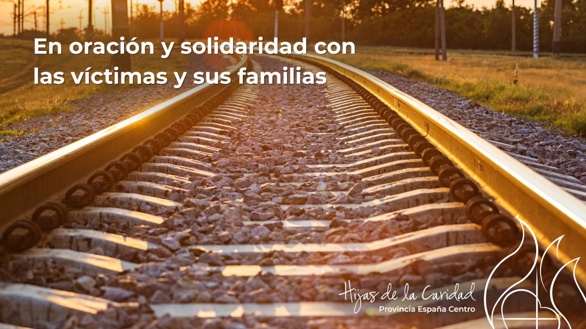 🙏🏼 Nos unimos en oración y solidaridad por las personas fallecidas, así como por la recuperación de los heridos en el accidente de tren de #Adamuz. 

Acompañamos a las familias en su dolor 🖤

#descarrilamiento
