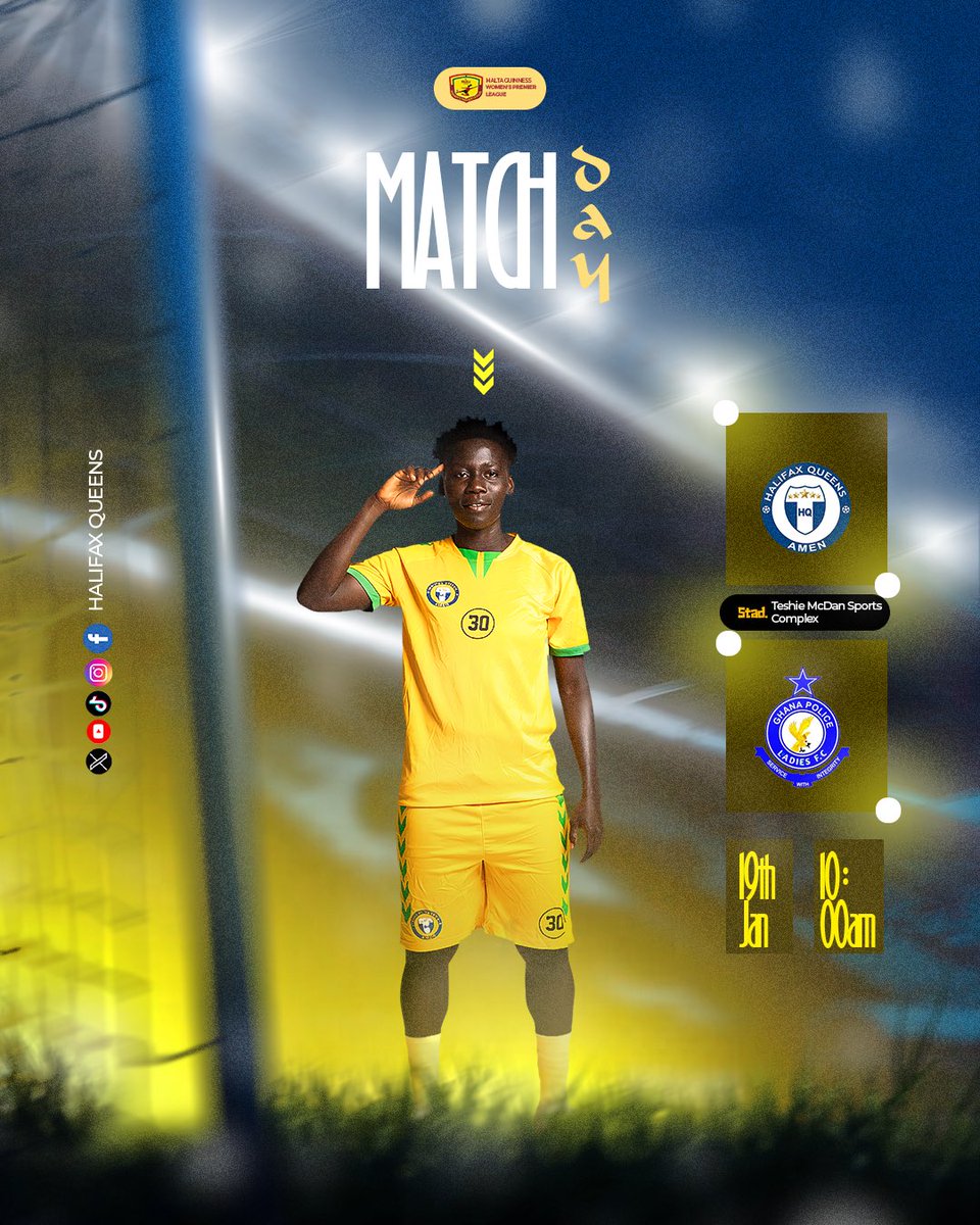 Our second round journey starts today. 

#HalifaxQueens