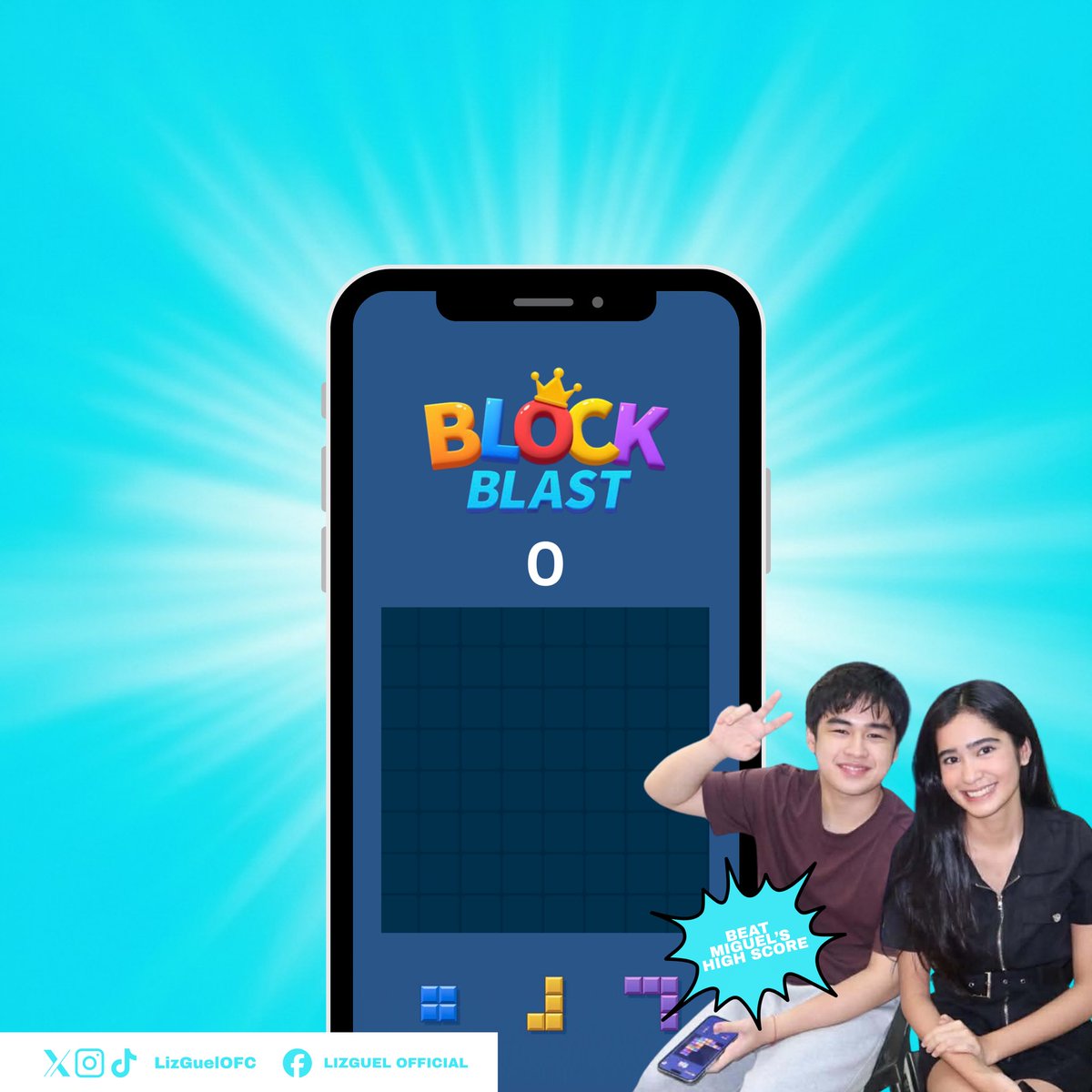 LizGuelOFC's tweet image. 𝐋𝐄𝐓’𝐒 𝐏𝐋𝐀𝐘 𝐁𝐋𝐎𝐂𝐊 𝐁𝐋𝐀𝐒𝐓! 🩵

Blushies, it’s game time! A never-before-seen photo is locked behind a mysterious grid of blocks… and only WE can reveal it 👀

𝐌𝐄𝐂𝐇𝐀𝐍𝐈𝐂𝐒:
1️⃣ The unreleased photo is hidden behind 20 locked blocks
2️⃣ 5% donation = 1 block…