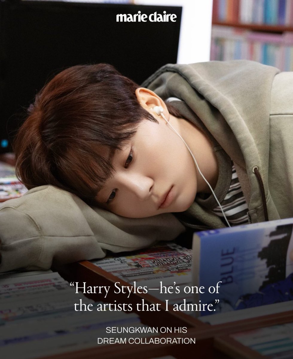 diorjww's tweet image. SEUNGKWAN'S DREAM COLLAB IS HARRY STYLES 

MY TWO WORLDS OH MY GOSH 😭😭😭