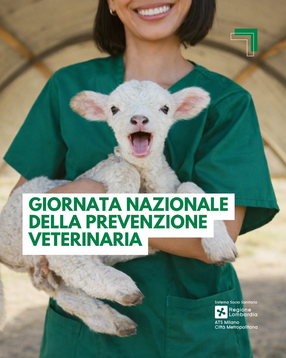 Il 25 gennaio si celebra la Giornata Nazionale della Prevenzione Veterinaria.

Una giornata che ci ricorda quanto sia fondamentale il ruolo dei veterinari nella tutela della salute delle persone, degli animali e dell’ambiente.

Scopri di più: ats-milano.it/notizie/25-gen…