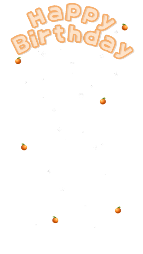 【リクエストより✍️】
透過素材 フレーム オレンジ Happy Birthday 生誕 お誕生日
ストーリーサイズ✨️

🍊バースデーフレーム🍊
差分あり！